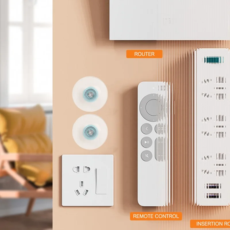 خطاف مغناطيسي قوي للتعليق على الحائط وجهاز تحكم عن بعد، كوب شفط مضاد للضياع، خطاف مغناطيسي للثلاجة، رفوف تخزين للوازم المكتبية