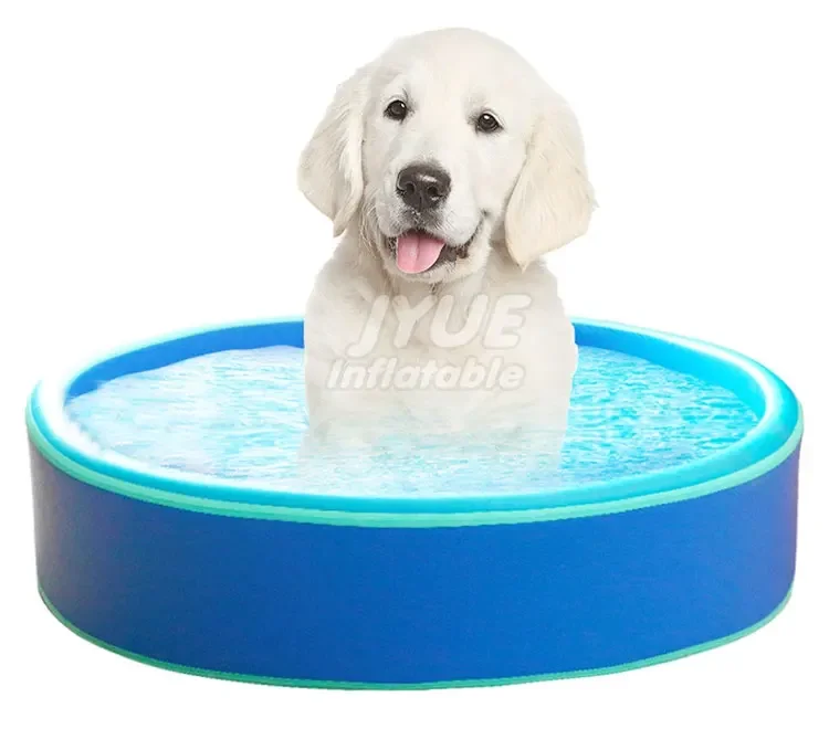 Customized Round Square Shape Drop Stitch Inflatable Swimming Pool For Water Fun Ocean Ball Pool For Dog