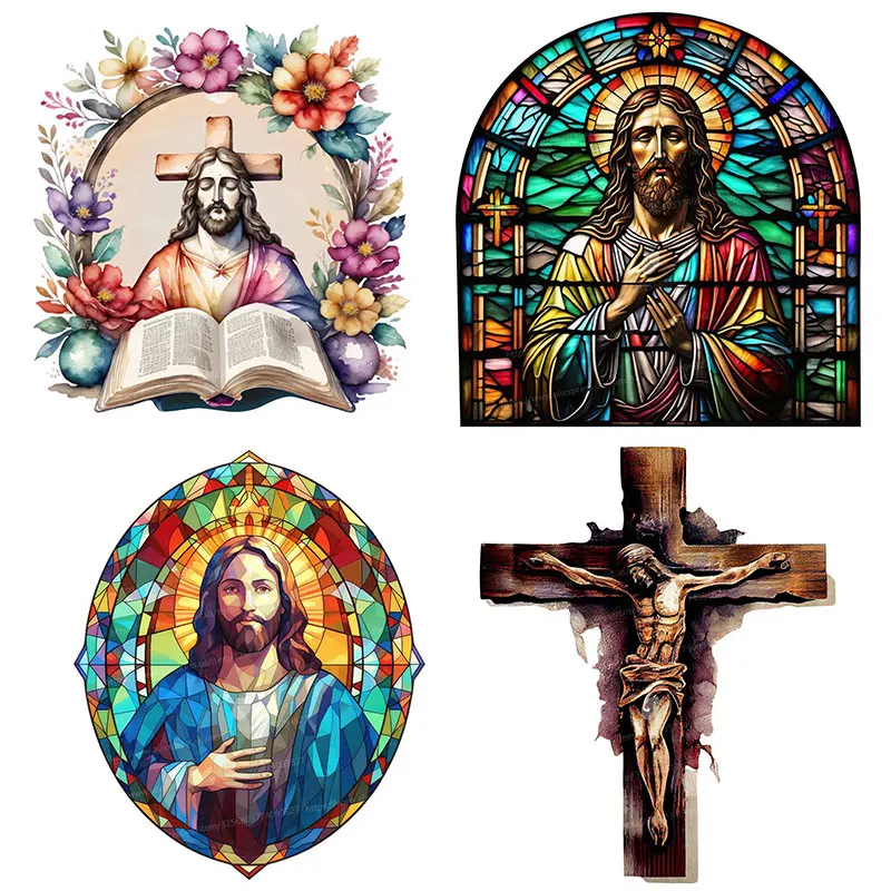 

Jesus Wall Sticker Bathroom Toilet Decor Living Room Cabinet Refrigerator Home Decoration Decals Waterproof Stickers M1196