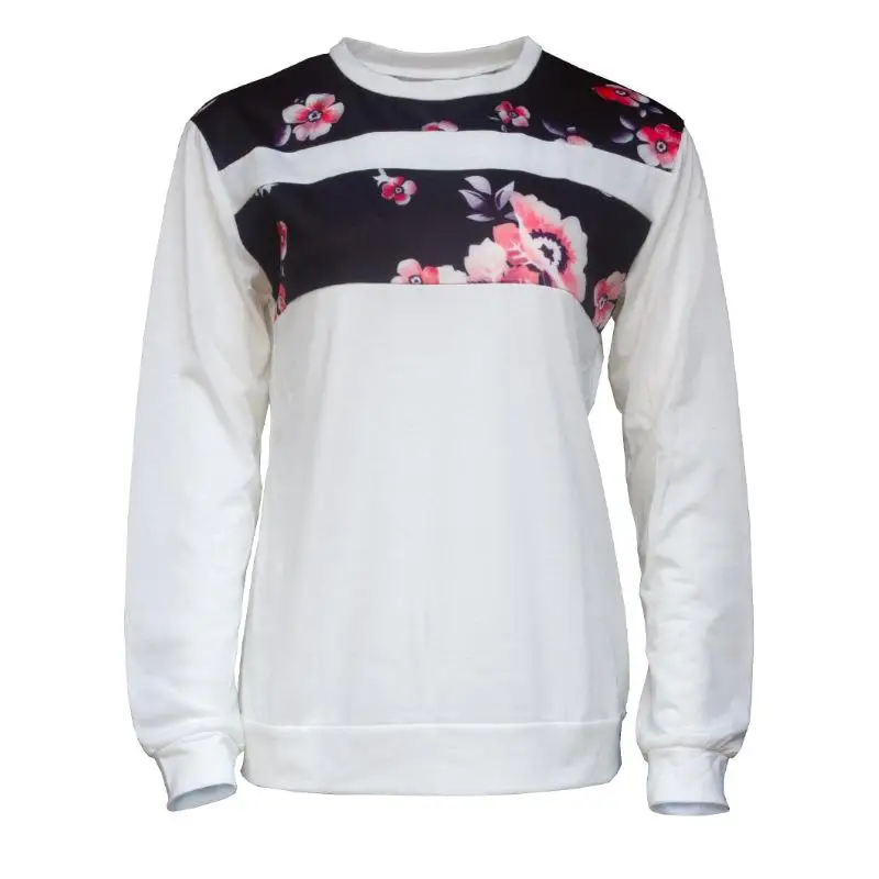

Autumn Floral Long Sve Ladies Tirt Women's Clothing Comfortable Soft Material Faionable ly Women's Faion
