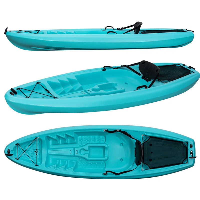 

Plastic boat fishing boat adult model, blow molding kayak hard boat