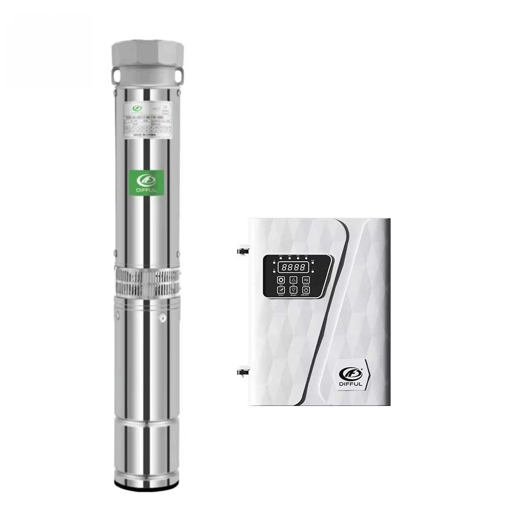 

2026 Solar Well Pump System Submersible Solar Pump 100m Borehole