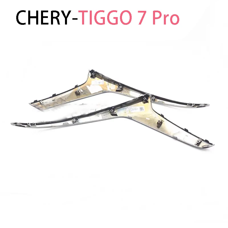 For Chery Tiggo 7 Pro 2021 2023  Side grid of front headlight decorative strip Bright bar accessories accesorios para auto