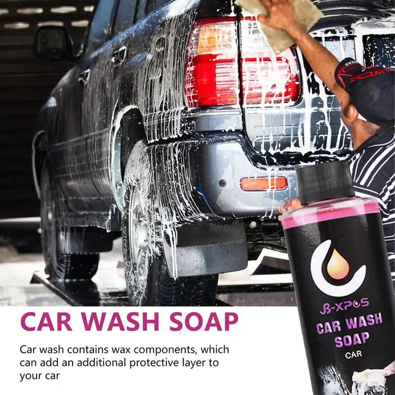 

200ml Concentrated Car Wash Liquid Auto Foam Wash Wax Super Foam Automotive Shampoo Vehicle Cleaner for Car Washing Supplies