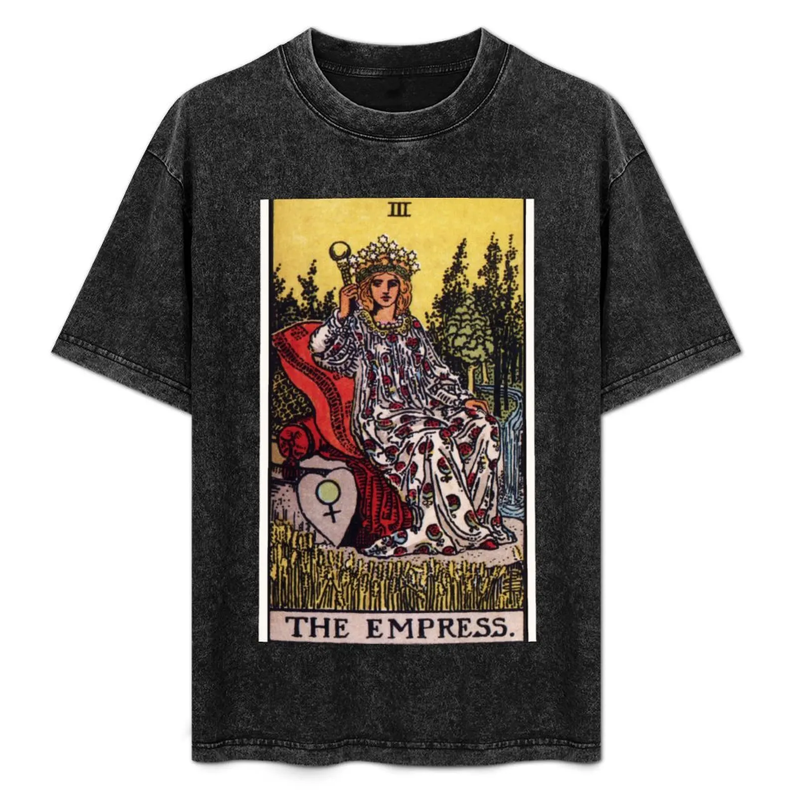 

III. The Empress Tarot Card T-Shirt oversized graphic tee anime tshirt oversized t shirt sports fans mens funny t shirts