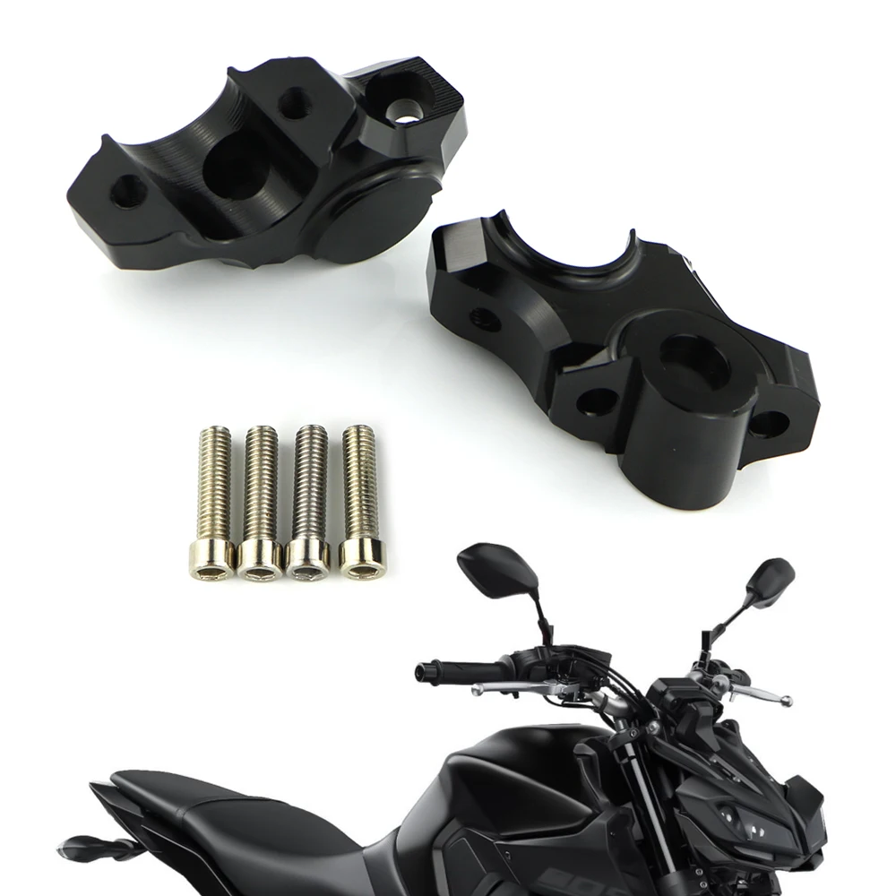 

Backward Offset Handlebar Riser Aluminum Fit For Yamaha MT-09 MT09 FZ-09 FZ09 2015-2020 XSR900 MT-10 FZ10 XJR1300 XT1200z Niken