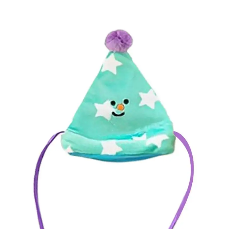 Pet Party Hat Cat Kitten Headband Hats Pet Snuffle Feeding Toy Squeaky Sound Toy Interactive Dog Toys Multifunctional For Pets