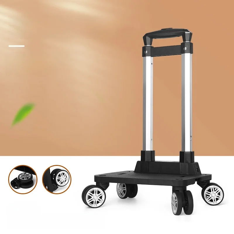 detachable-aluminum-alloy-luggage-carriage-baggage-suitcase-backpack-school-bag-wheel-frame-fashionable-lock-free-pure-color