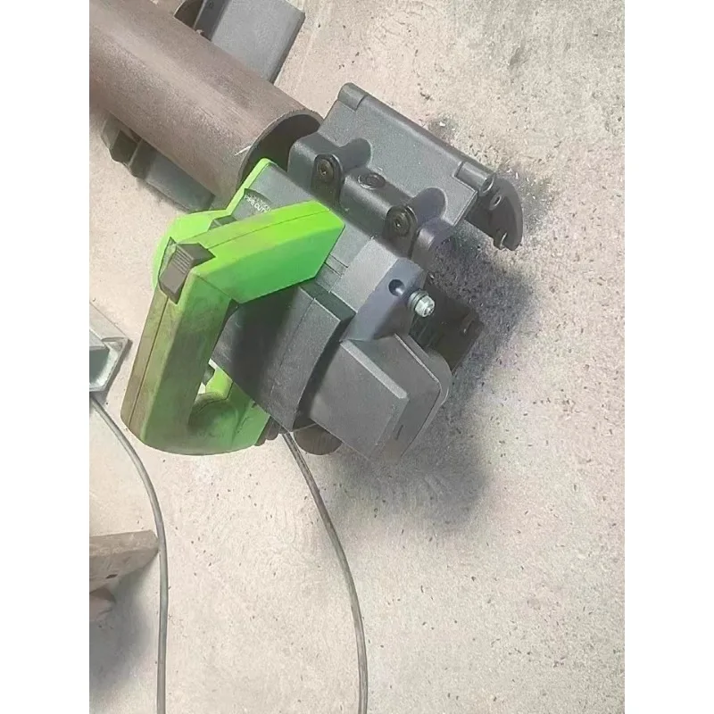 Handheld Pipe Beveling Machine Electric Portable For Stainless Round Pipe Grinding And Chamfering