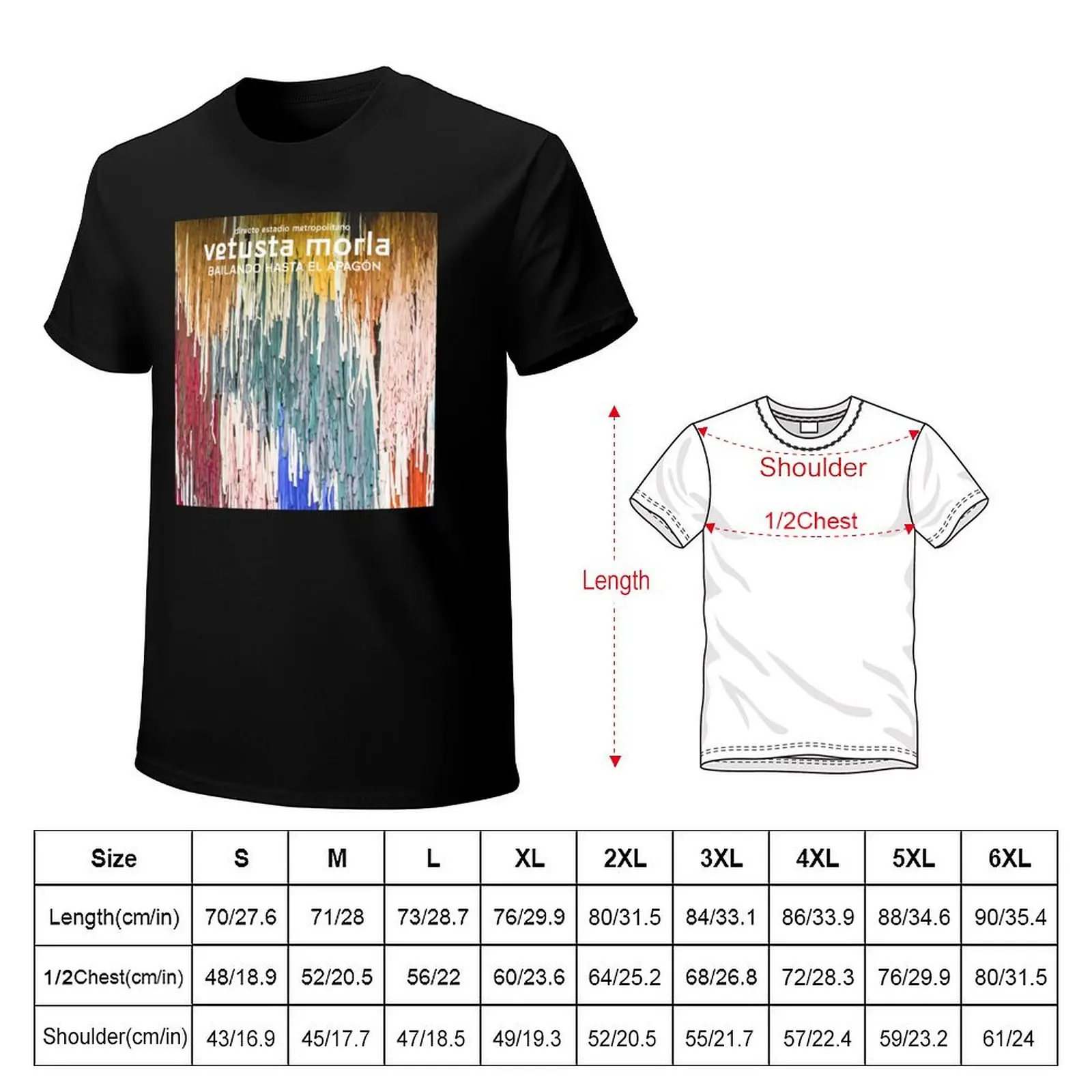 Vetusta Morla - Bailando Hasta el Apagón album 2022 T-Shirt t shirts for man slim fit T-Shirt
