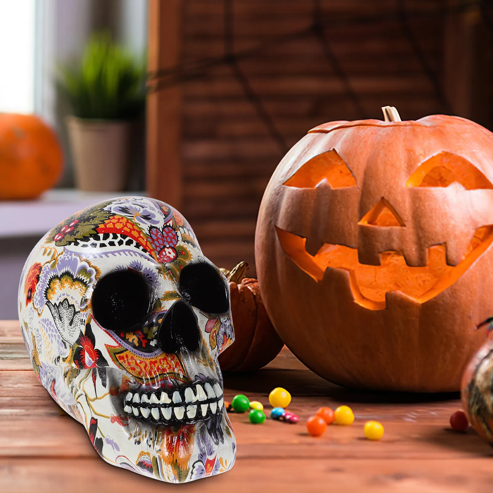 outdoor-halloween-decorations-decorative-skull-ornaments-tabletop-accessories-figurine-mini-statue