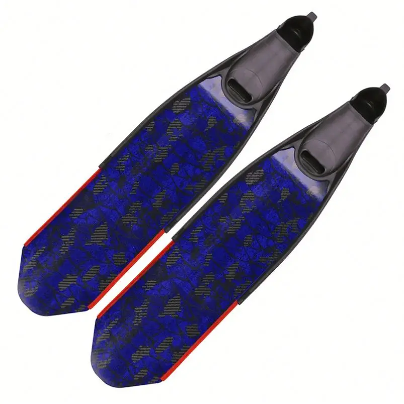 Pattern Long Blade Flipper 5 Size Adult Fins Swimming Design Diving Equipment Swimming Fins Training