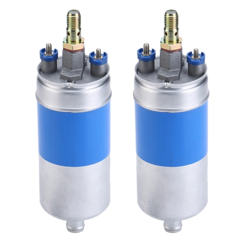 2X Electric Fuel Pump With Install Kits Fit For Mercedes Benz W123 W124 W126 For  For FORD Orion 0580254910