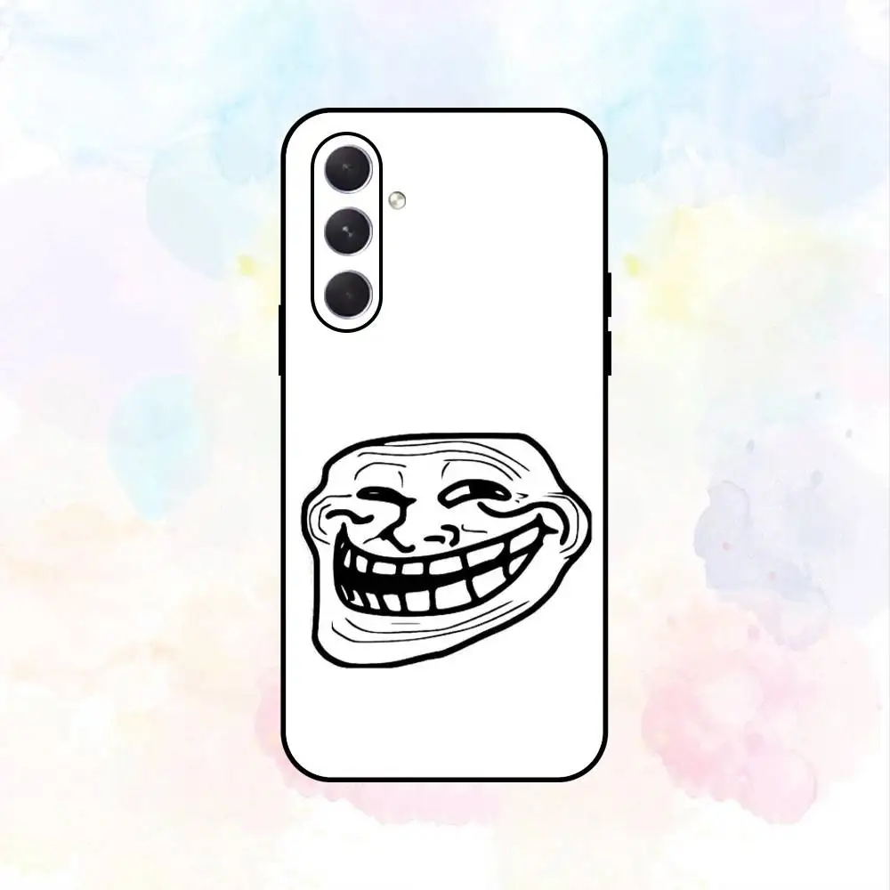 حافظة هاتف مضحكة من R-Rage C-Comics لهاتف سامسونج جالاكسي A73، A72، A71، A70، A53، A52، A51، غلاف أسود ناعم آخر