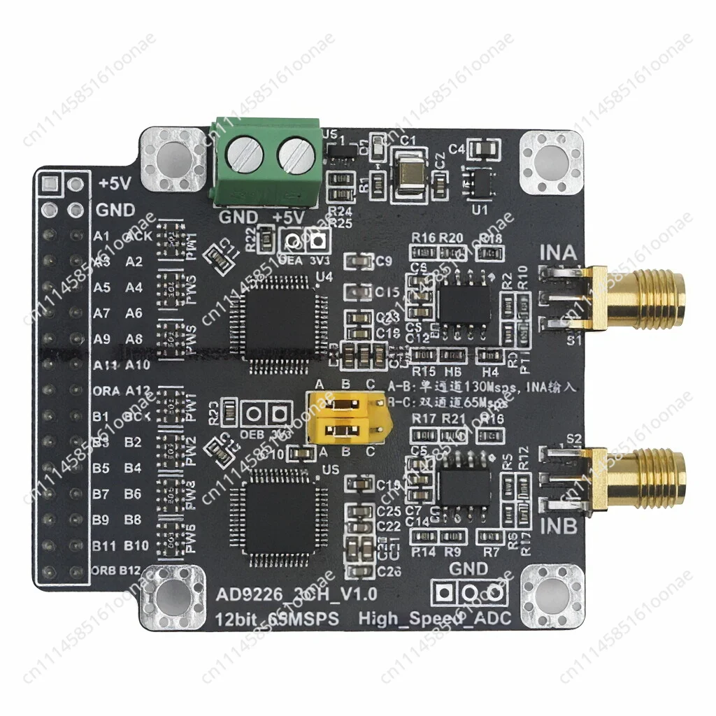 Suitable for  AD9226 High-Speed 12-Bit ADC Data Acquisition Module Dual 65M Single 130M Sampling