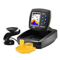 300M FF918 Wireless Wired Fishing finder 540ft/180m Depth Sounder Fish Detector Monitor echo sounder for fishing from a boat