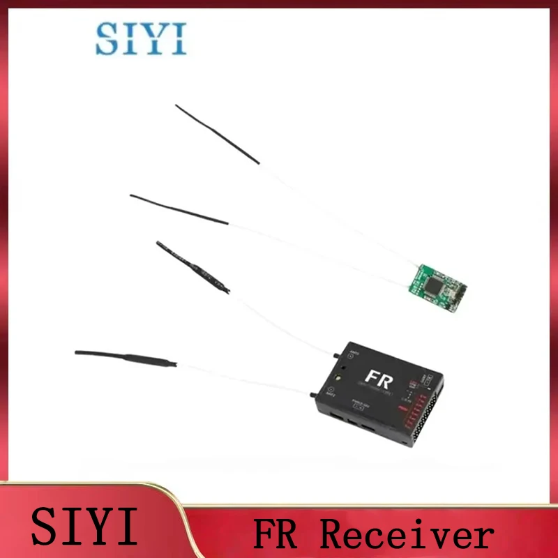 

SIYI FR/FR Mini Receiver: 2.4G 30KM Telemetry, S.Bus/PWM, OTA Upgrade, Bluetooth for FT24/FM30 Radio Module