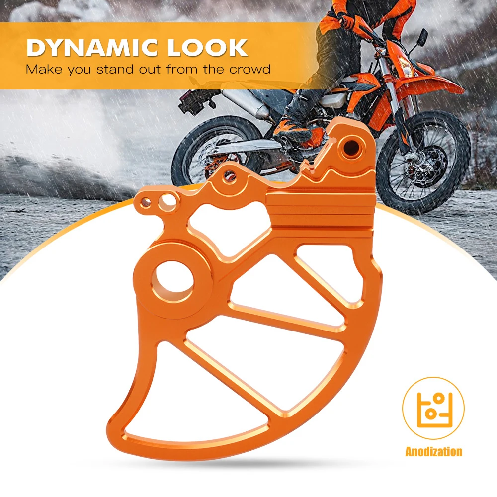 NICECNC Rear Brake Disc Guard Protector For KTM 690 SMC R 690 Enduro R 2008-2024 Husqvarna 701 Enduro 701 Supermoto 2016-2024