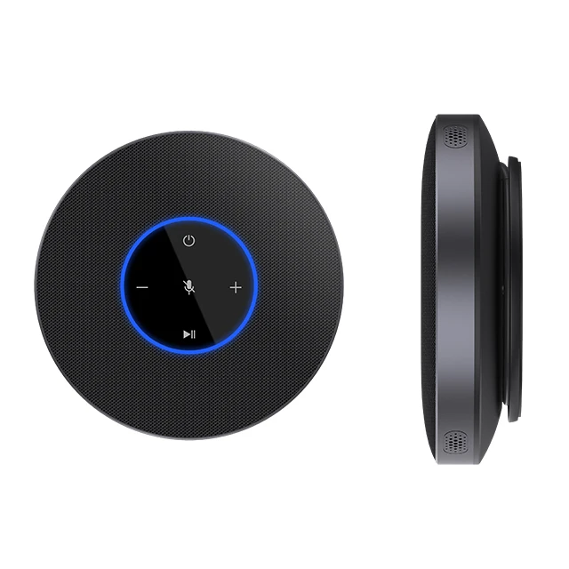 Conference Speaker Omnidirectional Microphone Speaker Home Office 360 degrees Voice Pickup Bluetooth Conference Speakerphone