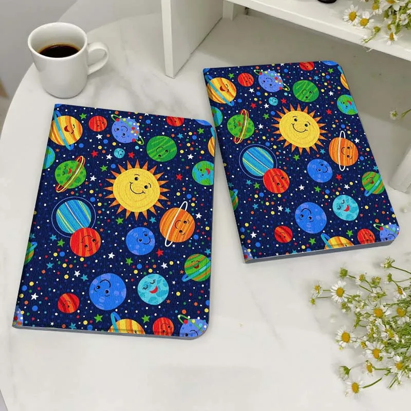 

Cartoon Planet Pattern Ball Case For Honor MagicPad MatePad M5 8 9 2 3 10 12 X V7 V8 X8 X9 V9 GT X9a GT2 S Air Pro Tablet