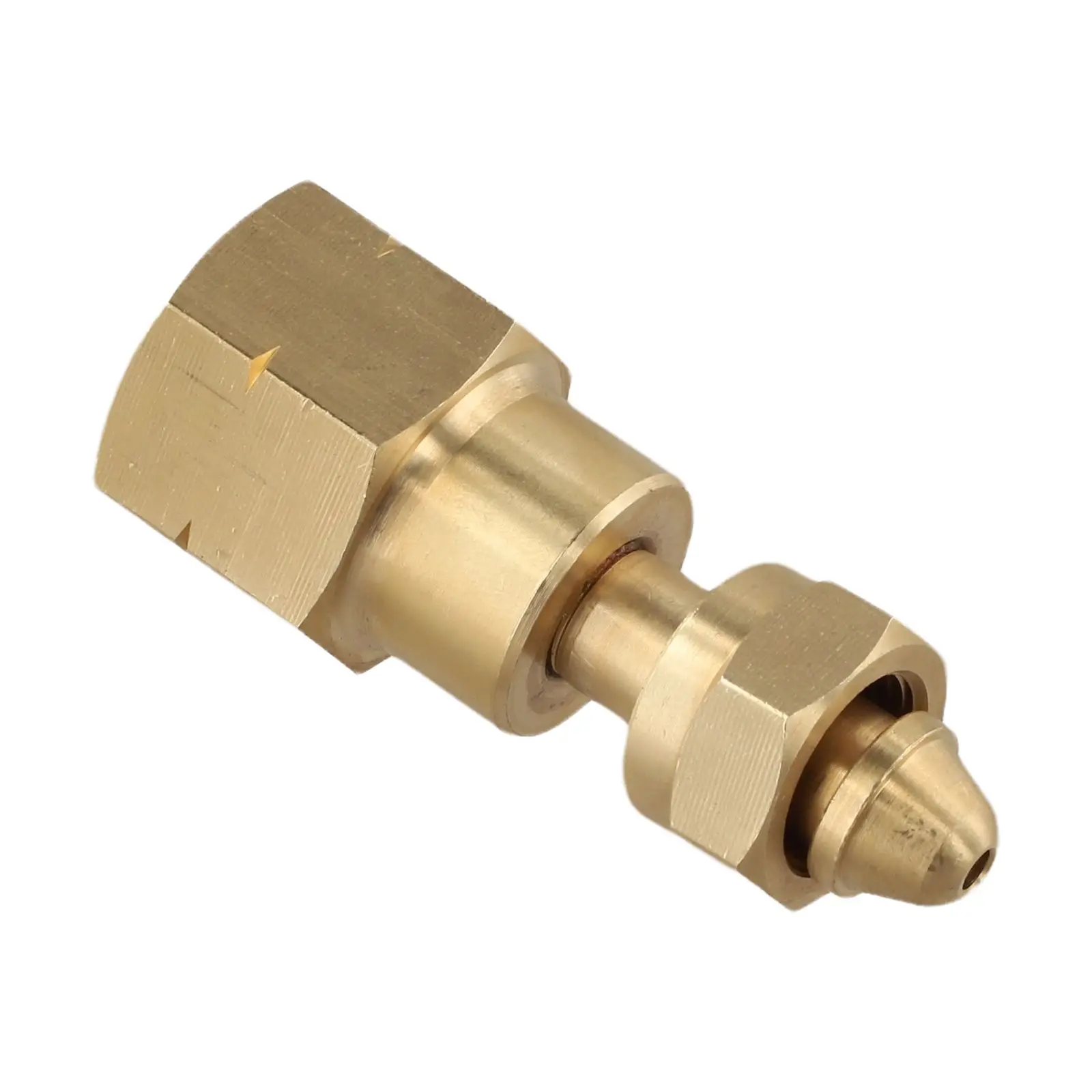 Cylinder Valve Connectors in Strong Brass Material Designed Specifically for Efficient Use with Acetylene Regulators