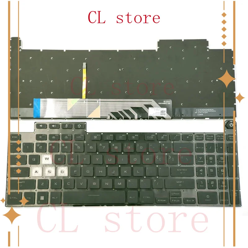 

New For Asus TUF Gaming A15 F15 FA507 FA507RC FA507RE FX507 FX517 A17 FA707 F17 FX707 FX707ZC Laptop Keyboard US Backlit