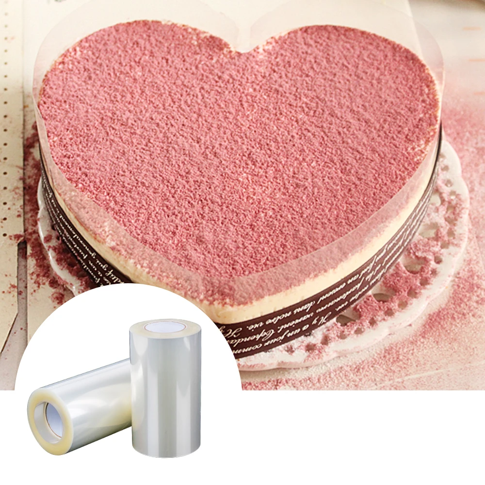 Baking Cake Dessert Collar Transparent Clear Mousse Surrounding Edge Wrapping Tape 8cm 10cm