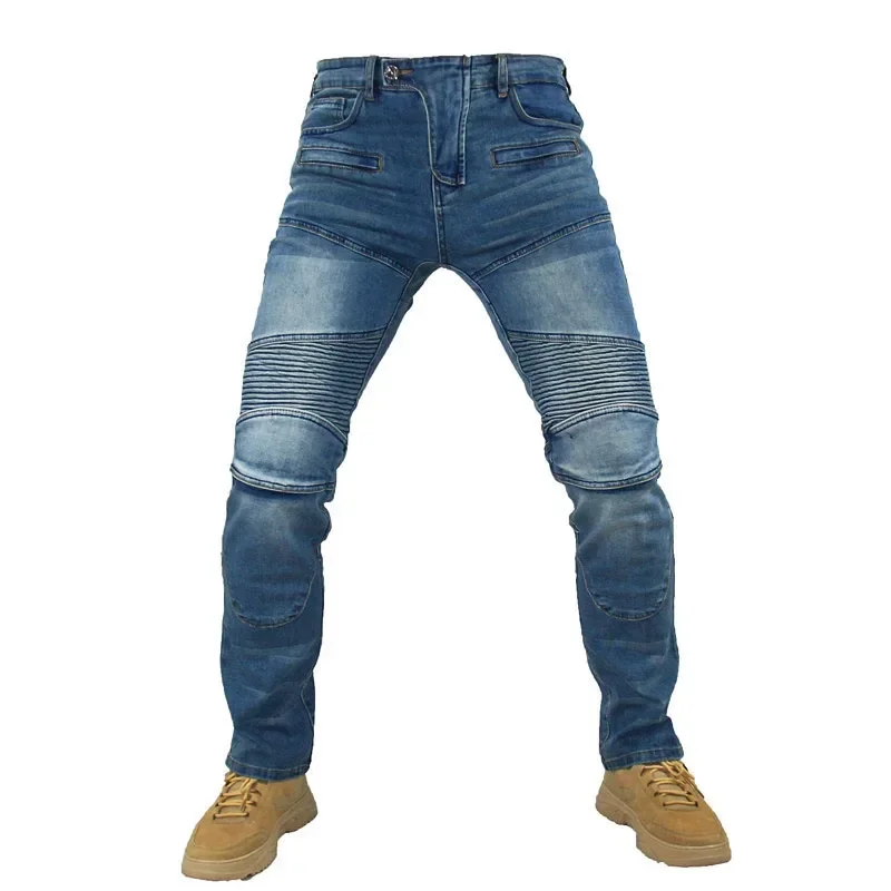 

PK718 Pants Men Moto Jeans Protective Gear Riding Touring Motorbike Trousers Motocross Pants Moto Pants