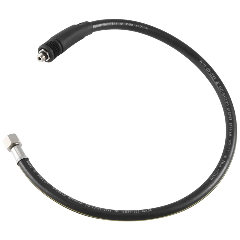 

1 PCS Scuba Diving 2Nd BCD Medium Pressure Hose Scuba Diving Regulator Black Diving Regulator For Gauge Breathing Regulator