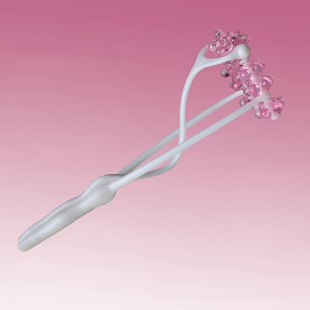 Masajeador Facial con rodillo 2 en 1, herramienta de belleza para el cuidado de la piel, adelgazante, barbilla, cuello, elástico, estiramiento de la piel, masajeador Facial