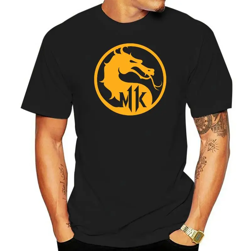 Mortal Kombat Video Game T Shirt Cotton Create Basic Spring Normal Fitness O-Neck Formal Shirt