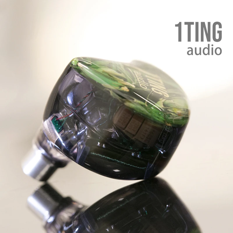 

1 ting electrostatic coil iron mixed hifi earphones with big dust, in ear ie900 big demon king