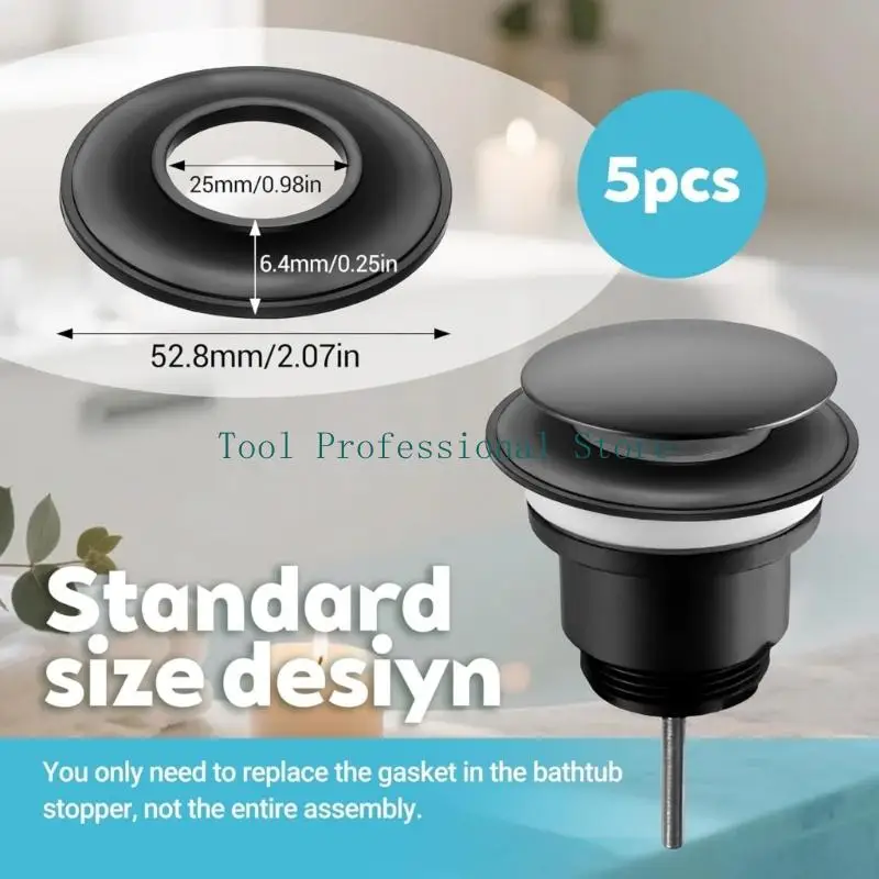 

57QF Bundle of 10 Strong Seal Rubber Washers Repair kit for Toilet Fill Valves Repair to Maintain Efficiency Save Resources