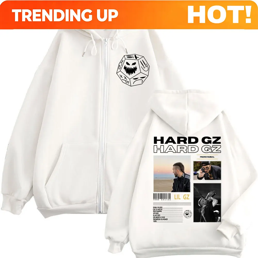 Rapper Rapper HARD GZ Tour 2025 Zipper Hoodies Men Women Clothing Fashion Hip Hop Zip Up Pullovers Casual Loose Long Sleeve Sweatshirts - Aliexpress Deal