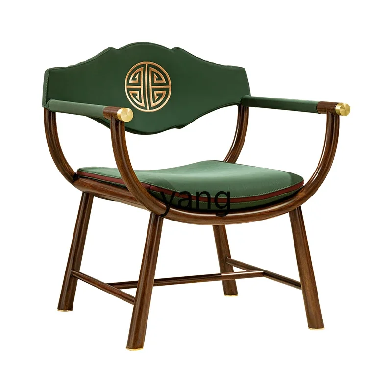 LH new Chinese ebony tea chair master brewed tea, solid wood leisure Ming-style study armchair