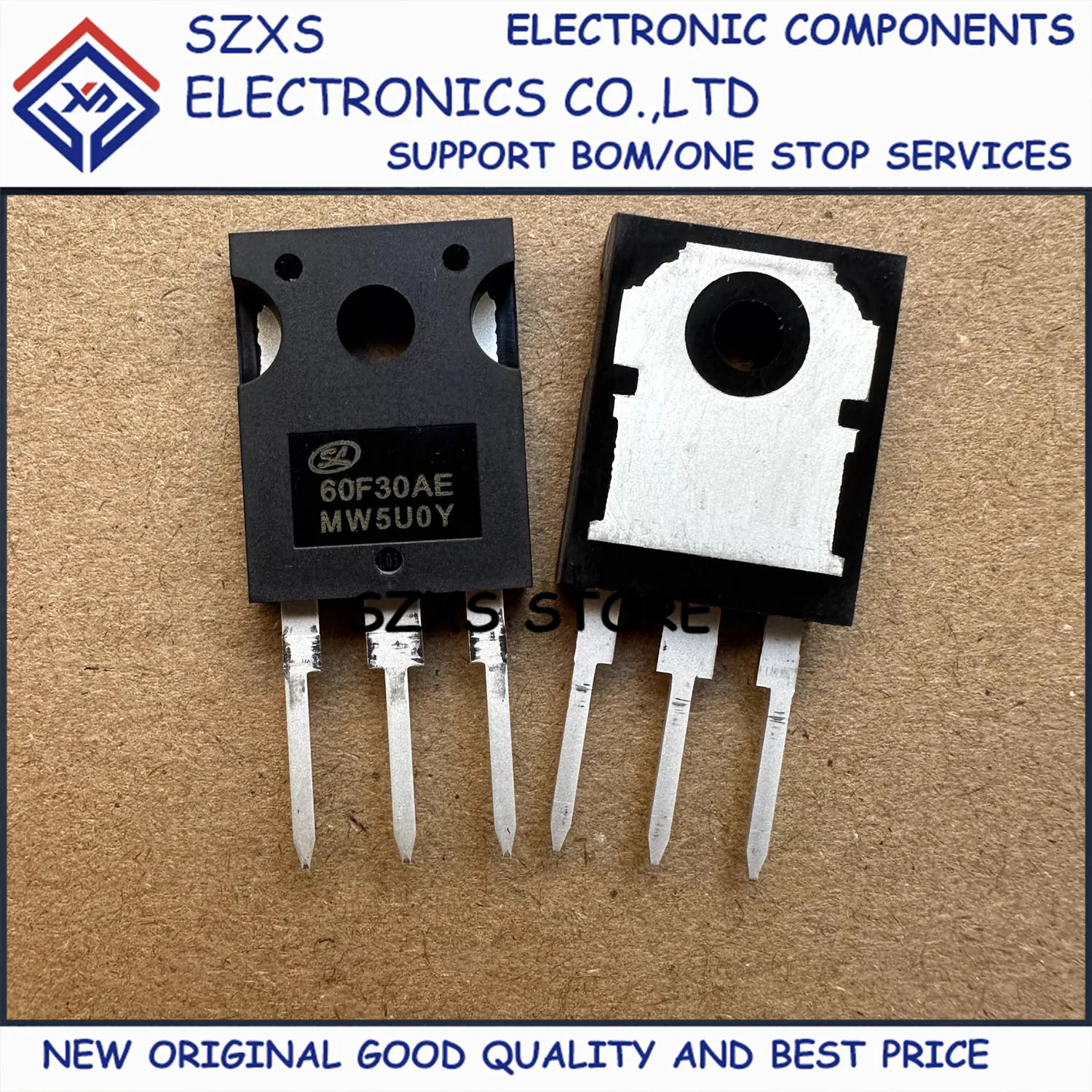 

New Original 10Pcs 60F30AE SFR60F30AEPS TO-247 300V 60A Fast Recovery Diode In Stock Electronic Components Good Quality