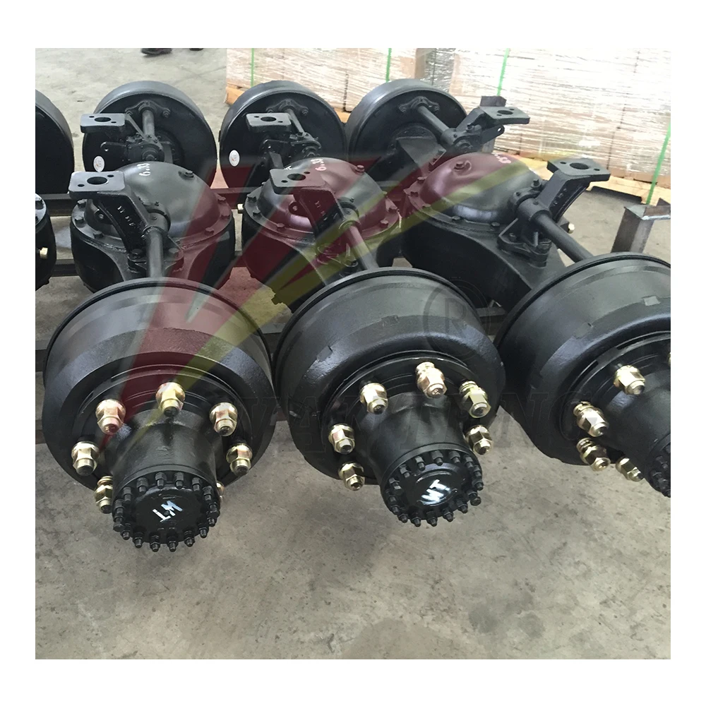 Heavy Duty Truck Golf Cart Axle With Casting Housing