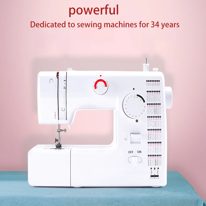 Picture 5: New Household Electric Sewing Machine 59 Built-in Stitches Overlock & Buttonhole Function
