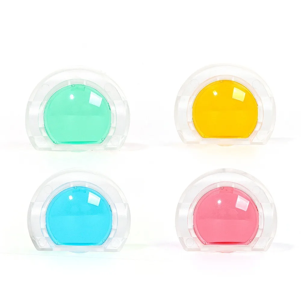 Photographic Accessories Close-Up Lens Filter Set Creative 4/6 Colors Color Effect Lens for Fujifilm Instax mini 13