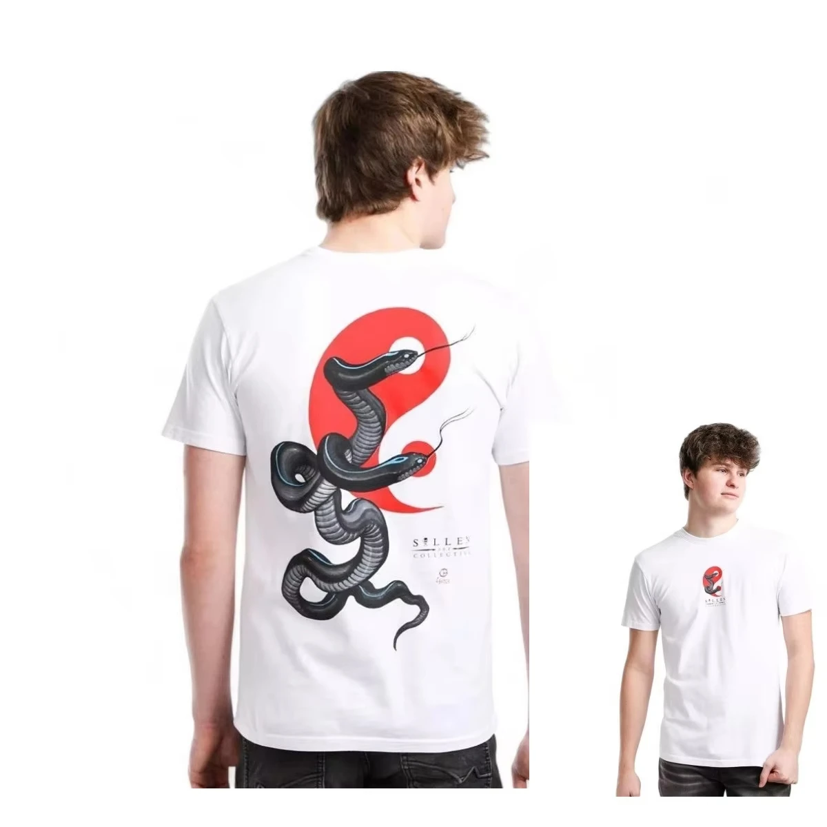 2026 new Sullen Art Tattoo Art Trendy Clothing Casual T-Shirt Men's and Women's Luxury Brand Top