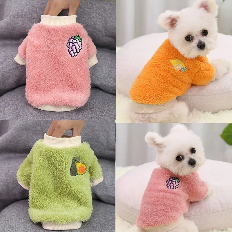 

Warm Small Dog Clothes Soft Fleece Cat Dogs Clothing Pet Puppy Winter Vest Costume For Small Medium Dog Cats Yorkie Chihuahua