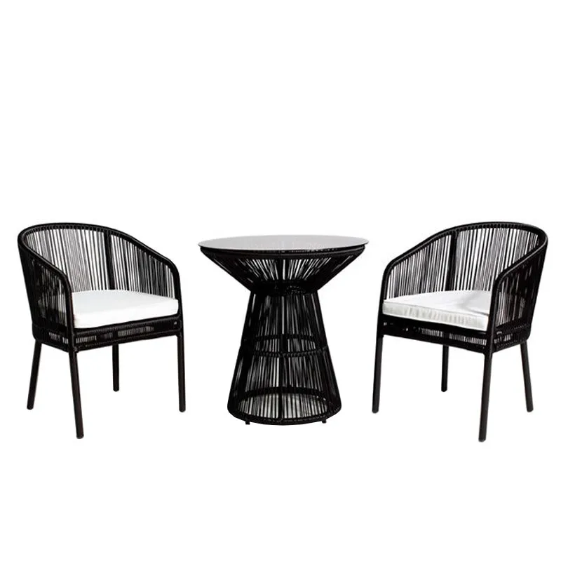 

Outdoor furniture table and chair villa garden courtyard club model room outdoor creative rattan