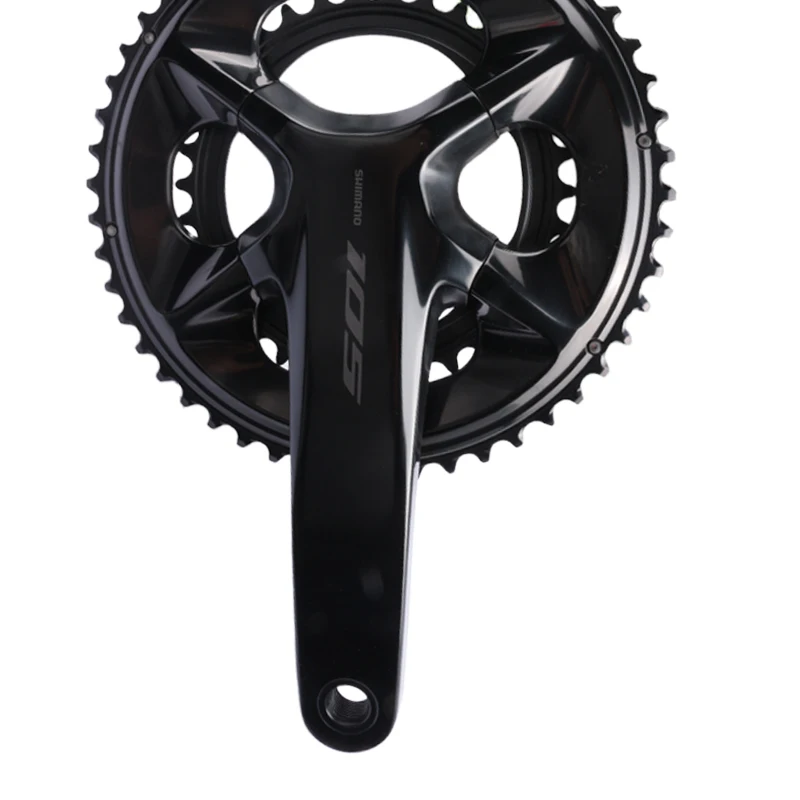 Shimano 105 R7100 2x12S Kurbelgarnitur 50-34T/52-36T Doppelkettenblatt 165mm/170mm/172,5mm/175mm Kurbel Für Rennrad Fahrrad Kurbelgarnitur – Detail 4
