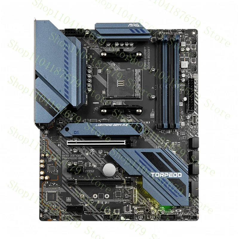 ++For MSI MAG X570S TORPEDO MAX Motherboard 2×M.2 6×SATA III ATX Mainboard