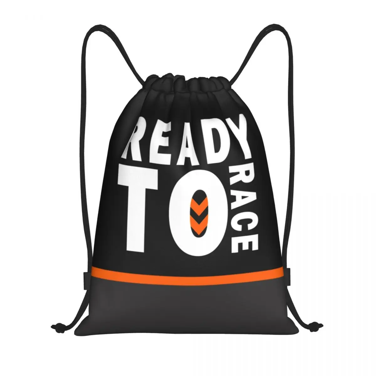 

Ready To Race Enduro Cross Motocross Drawstring Backpack Gym Sports Sackpack Off Road Moto String Bag for Running