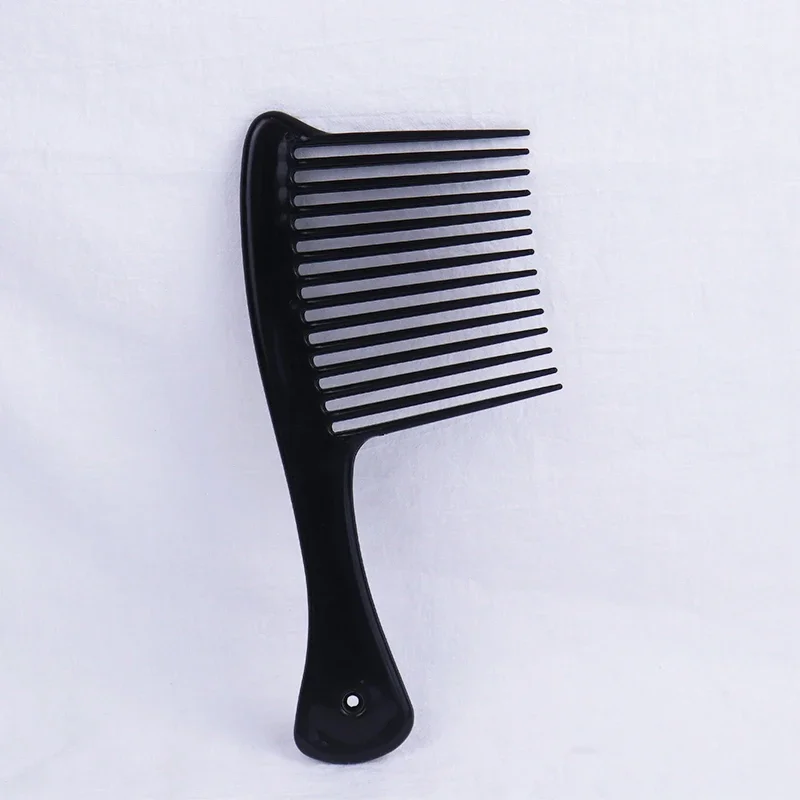 Hairdressing Thickened Extra Wide Tooth Axe Shape Barber Comb Long Straight Hair Comb