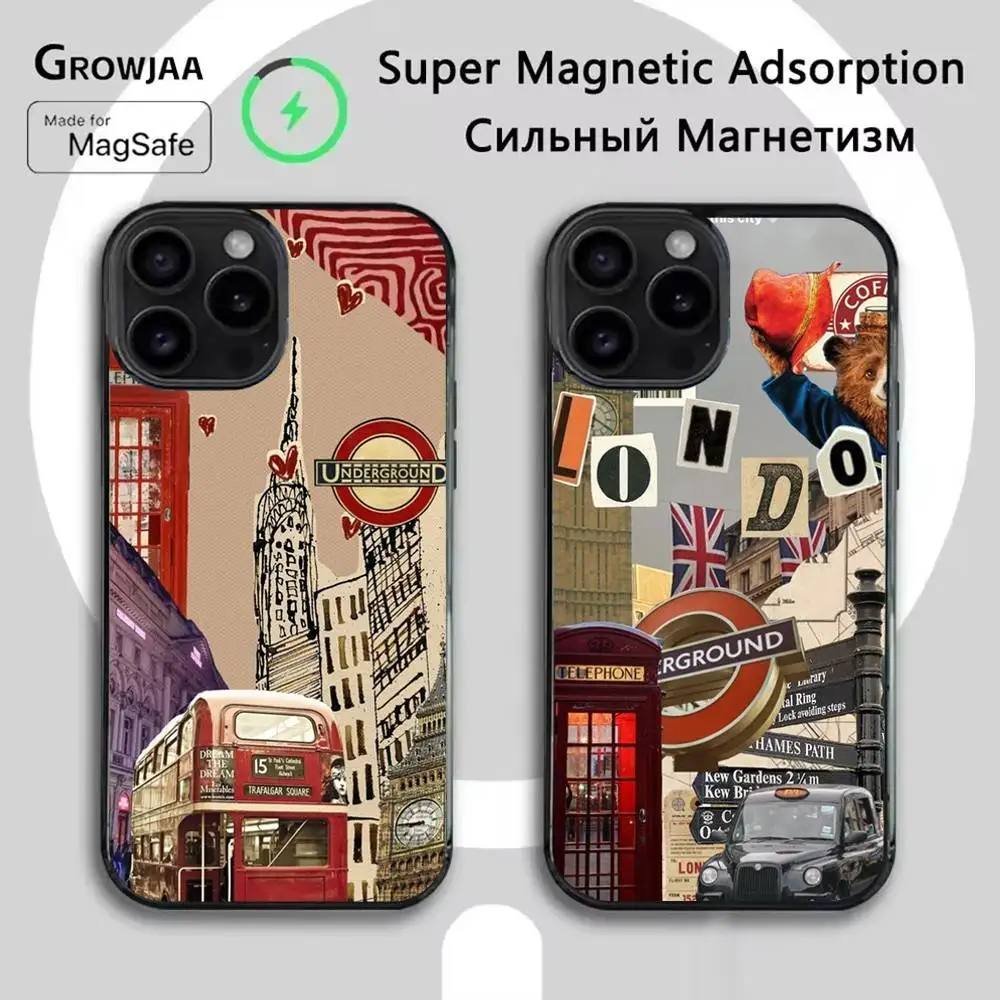

London Big Ben Phone Case For iPhone 16e,16,15,14,13,12,11,Plus,Pro,Max,Mini Magsafe Magnetic Wireless Charging