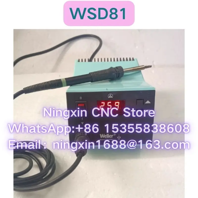 Second-hand WSD81 95W high-power digital adjustable constant temperature welding table Functional test OK Fast delivery