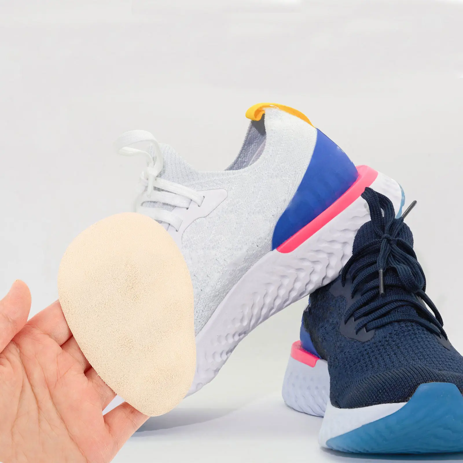 

4 пары ультратонких легких стельок для передней части стопы, удобные амортизирующие подушечки для женской обуви на высоком каблуке, дышащие, износостойкие