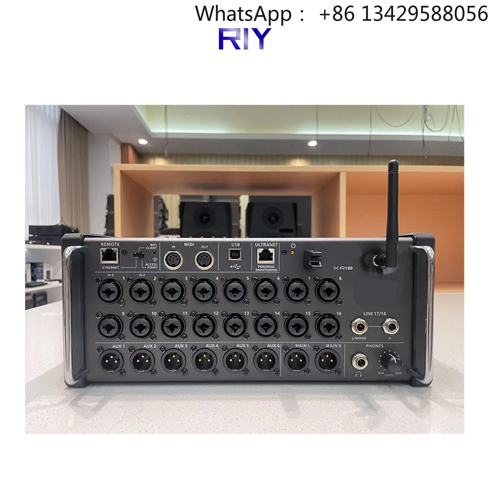 XR18 18 Channels Digital Audio Mixer Console Professional Recording Studio Mixer